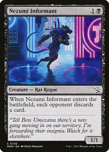 Nezumi Informant - mom Spoiler