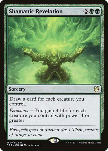 Shamanic Revelation - c19 Spoiler