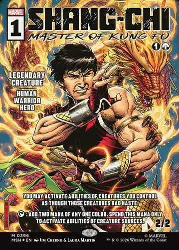 Shang-Chi, Master of Kung Fu - msh Spoiler