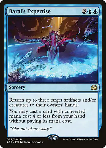 Baral's Expertise - aer Spoiler