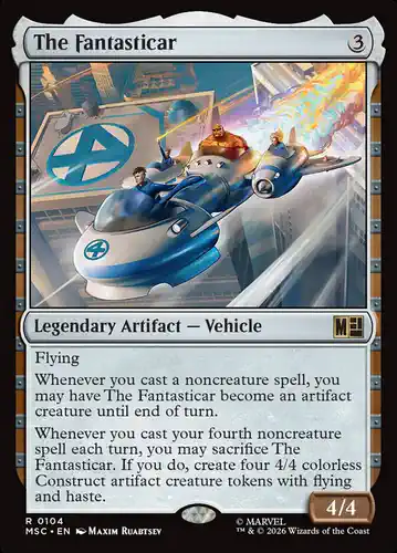 The Fantasticar - msc Spoiler
