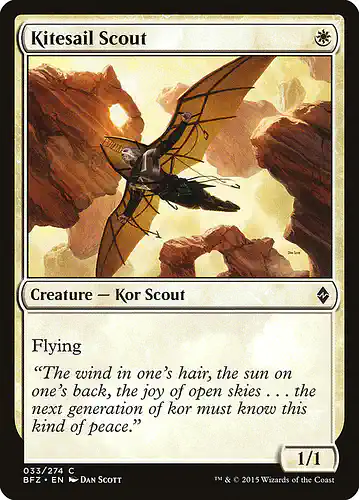 Kitesail Scout - bfz Spoiler