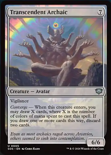 Transcendent Archaic - sos Spoiler
