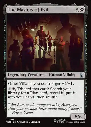 The Masters of Evil - msh Spoiler