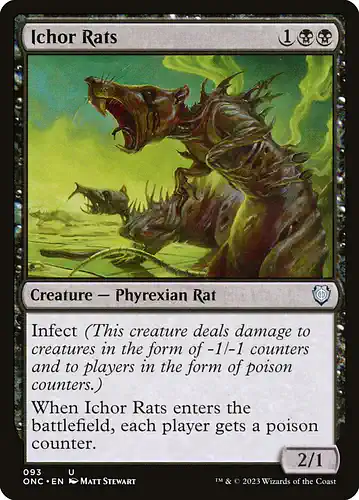 Ichor Rats - onc Spoiler