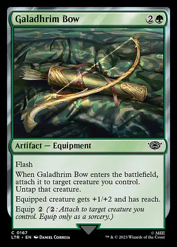 Galadhrim Bow - ltr Spoiler
