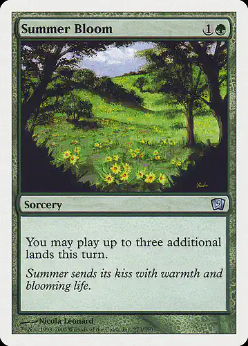Summer Bloom - 9ed Spoiler