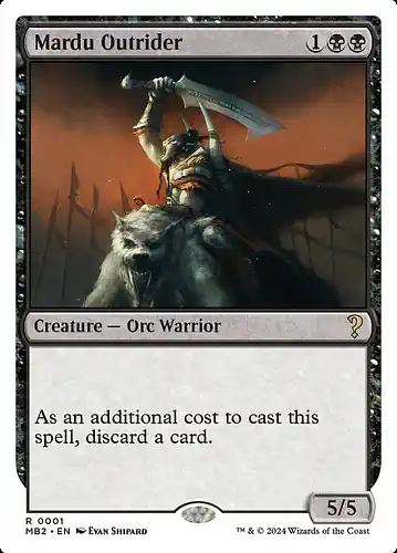 Mardu Outrider - mb2 Spoiler