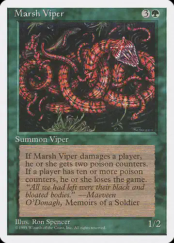 Marsh Viper - 4ed Spoiler