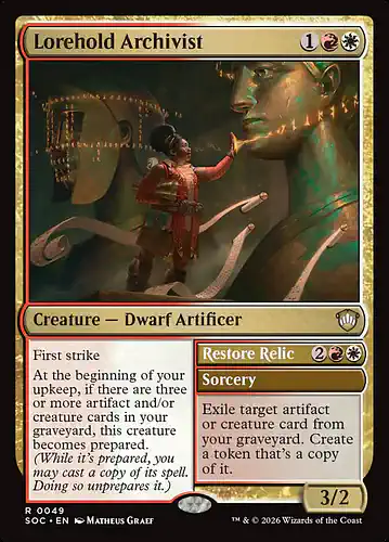 Lorehold Archivist - soc Spoiler