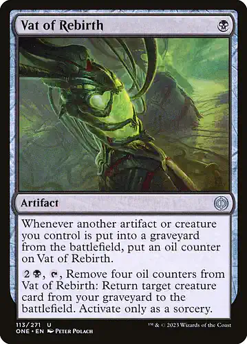 Vat of Rebirth - one Spoiler