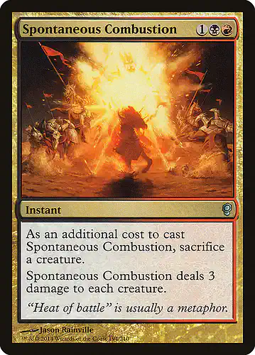 Spontaneous Combustion - cns Spoiler