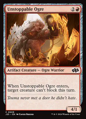 Unstoppable Ogre - j25 Spoiler