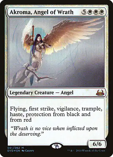 Akroma, Angel of Wrath - dvd Spoiler