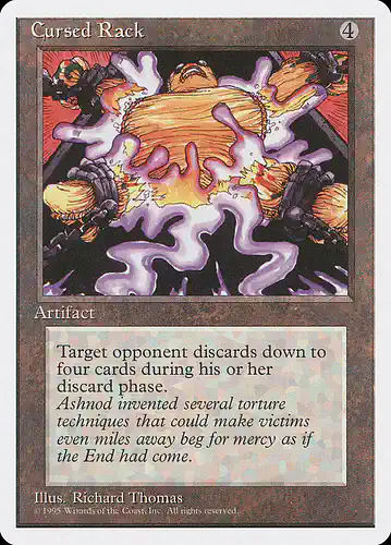 Cursed Rack - 4ed Spoiler