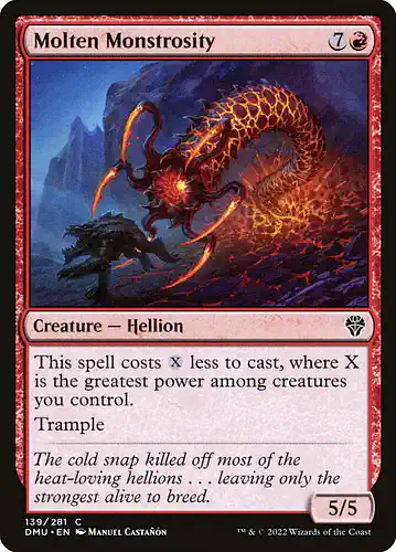 Molten Monstrosity - dmu Spoiler