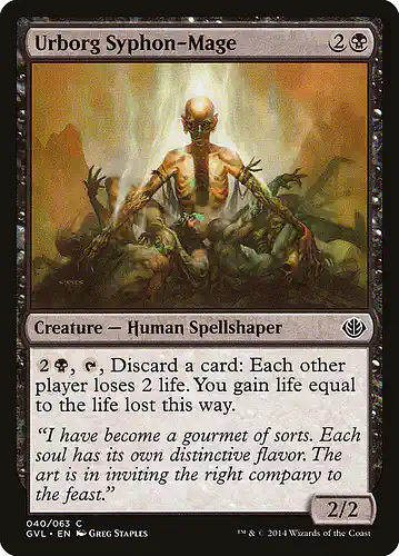 Urborg Syphon-Mage - gvl Spoiler