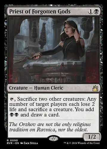 Priest of Forgotten Gods - rvr Spoiler