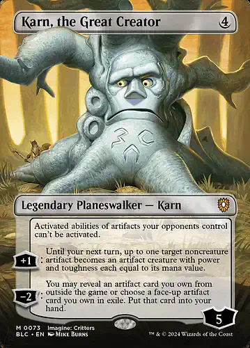 Karn, the Great Creator - blc Spoiler