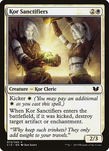 Kor Sanctifiers - c15 Spoiler