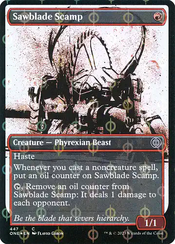 Sawblade Scamp - one Spoiler