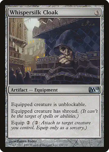 Whispersilk Cloak - m10 Spoiler
