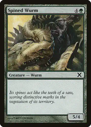 Spined Wurm - 10e Spoiler