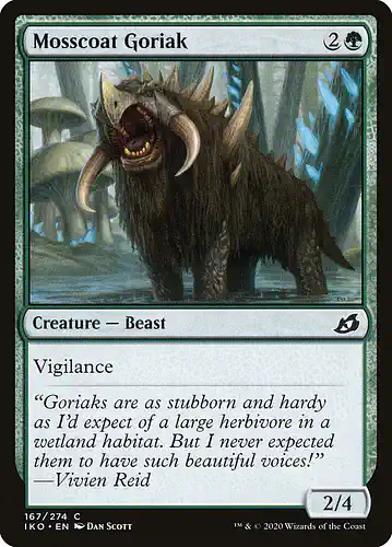 Mosscoat Goriak - iko Spoiler