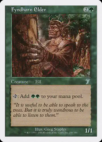 Fyndhorn Elder - 7ed Spoiler
