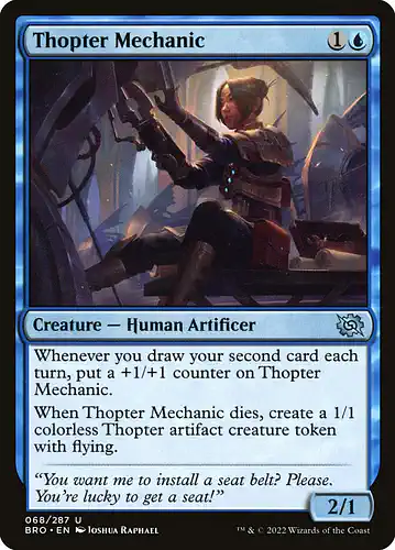 Thopter Mechanic - bro Spoiler