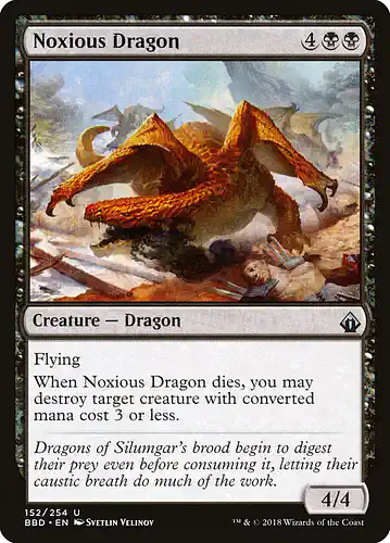 Noxious Dragon - bbd Spoiler