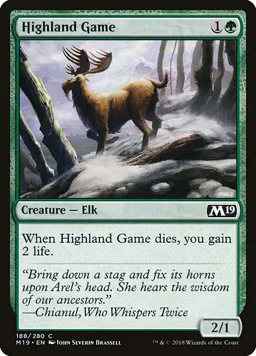 Highland Game - m19 Spoiler