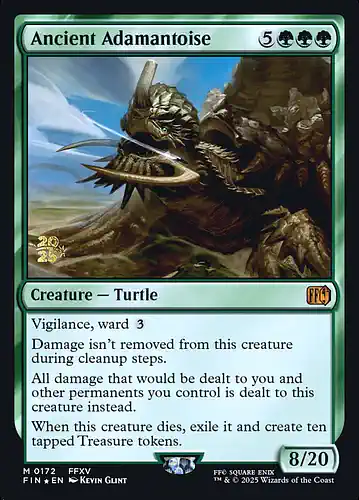 Ancient Adamantoise - fin Spoiler