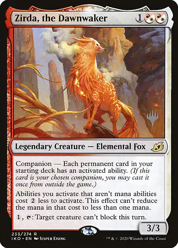 Zirda, the Dawnwaker - iko Spoiler