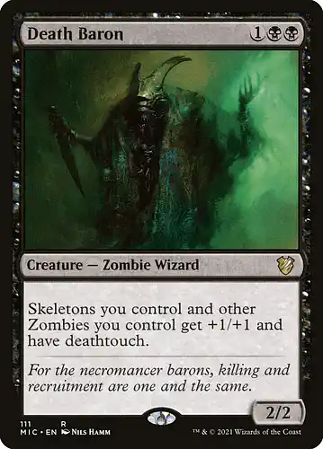 Death Baron - mic Spoiler