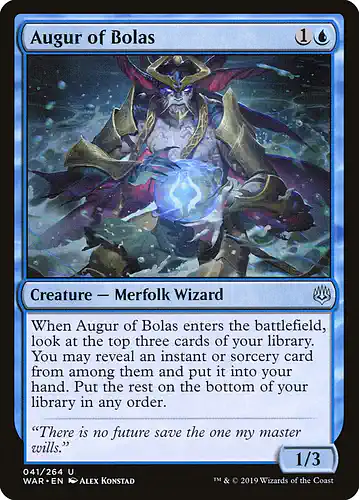 Augur of Bolas - war Spoiler