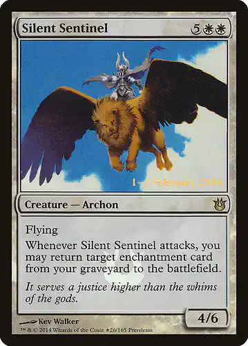 Silent Sentinel - bng Spoiler
