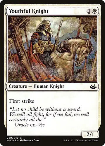 Youthful Knight - mm3 Spoiler