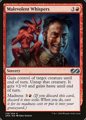 Malevolent Whispers - uma Spoiler