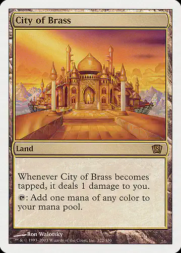 City of Brass - 8ed Spoiler