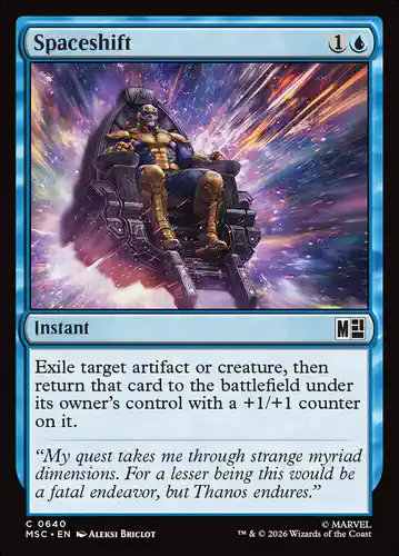 Spaceshift - msc Spoiler