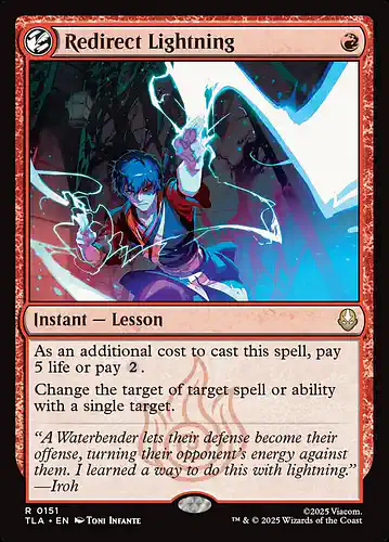 Redirect Lightning - tla Spoiler