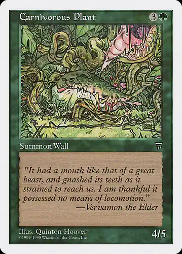 Carnivorous Plant - ath Spoiler