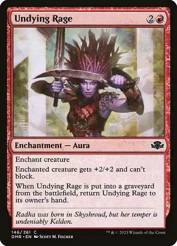 Undying Rage - dmr Spoiler