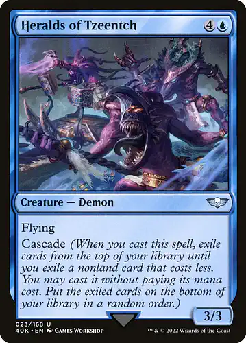 Heralds of Tzeentch - 40k Spoiler