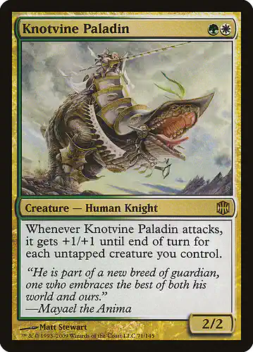 Knotvine Paladin - arb Spoiler