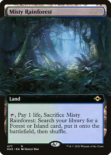 Misty Rainforest - mh2 Spoiler