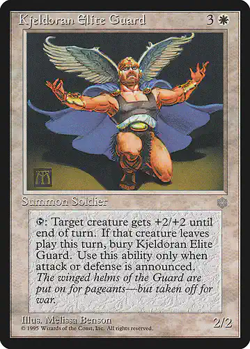 Kjeldoran Elite Guard - ice Spoiler