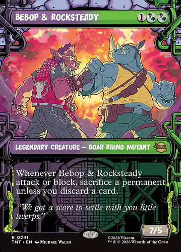 Bebop & Rocksteady - tmt Spoiler