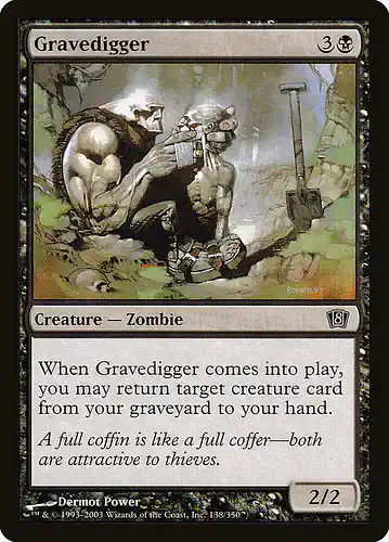 Gravedigger - 8ed Spoiler